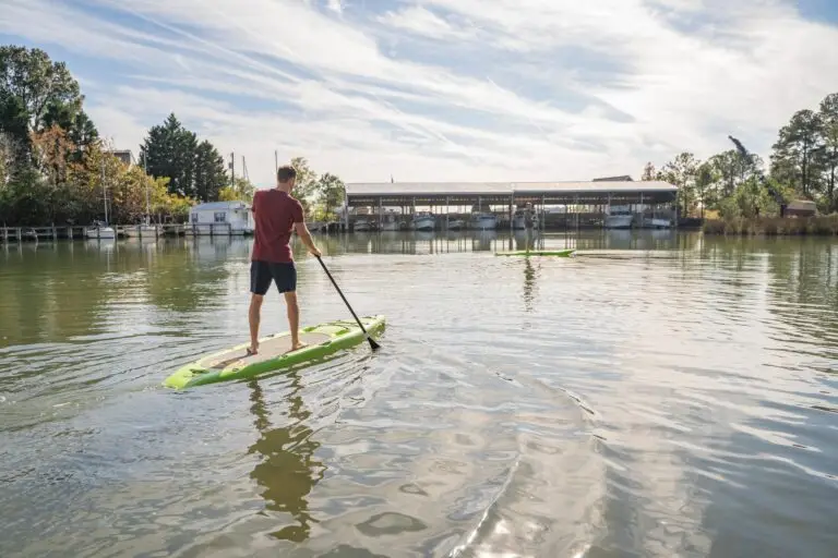 Kayaking around the Chesapeake Bay